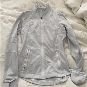 White Lululemon Define Jacket Sz 6